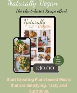 Naturally vegan promo graphic