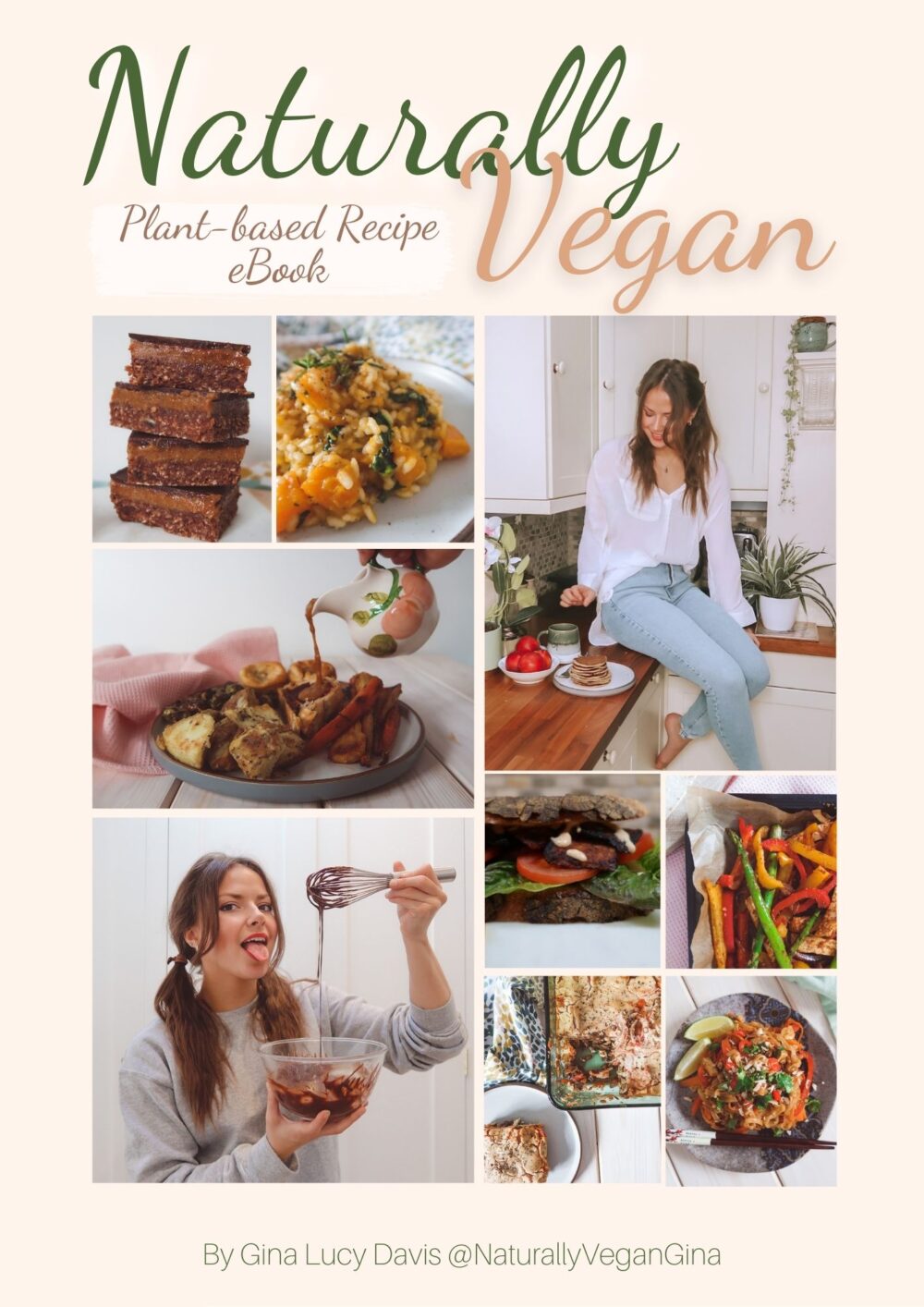 Naturally vegan the plant based recipe eBook - cover page