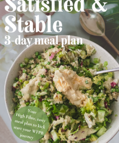 Satisfied & Stable - The 3-day meal plan